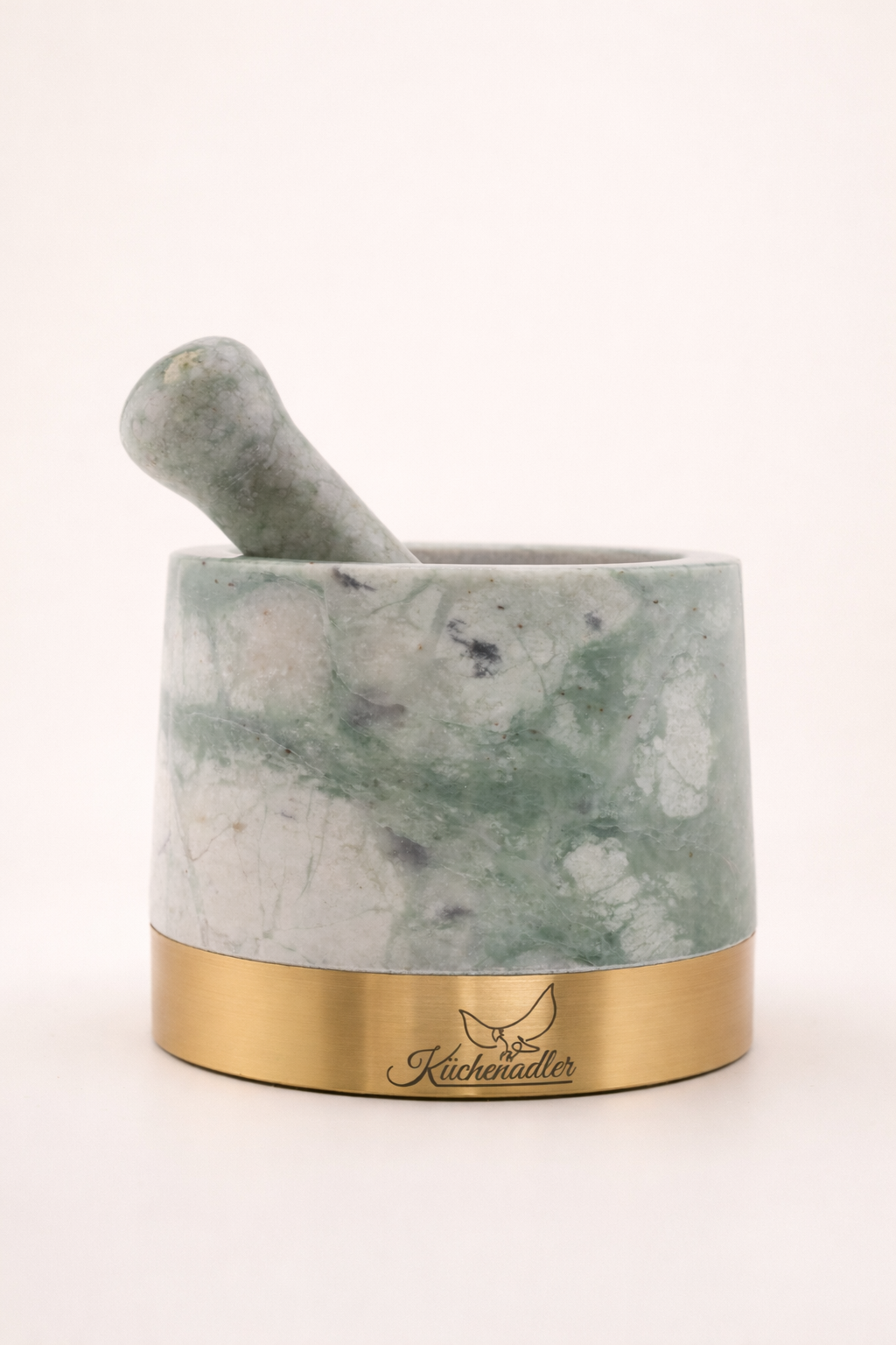 Mörser aus Green Ming – Helle Maserung